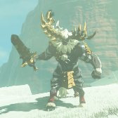 File:TotK Hyrule Compendium White-Maned Lynel.png