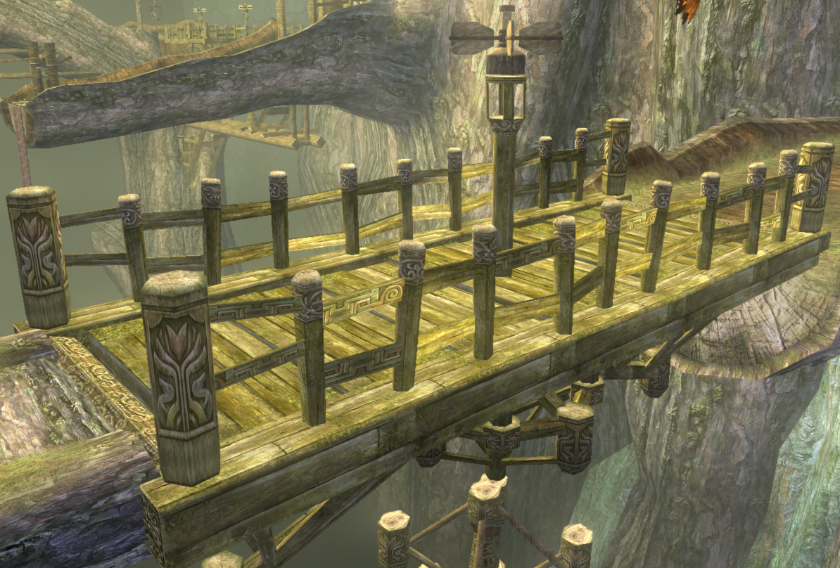Twilight Princess Bridge Of Eldin Wind Bridge - Zelda Wiki