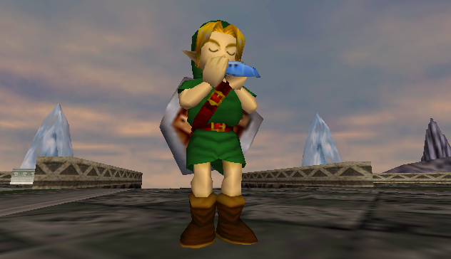 File:MM Link Playing the Ocarina of Time.png