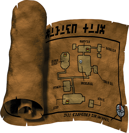 File:OoT Dungeon Map Render.png