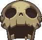 A Skull-shaped Cave entrance from Cadence of Hyrule