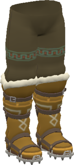File:BotW Snow Boots Model.png