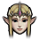 Wizzro disguised as Zelda Mini Map icon from Hyrule Warriors