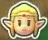 Alternate icon of Princess Zelda on the mini-map