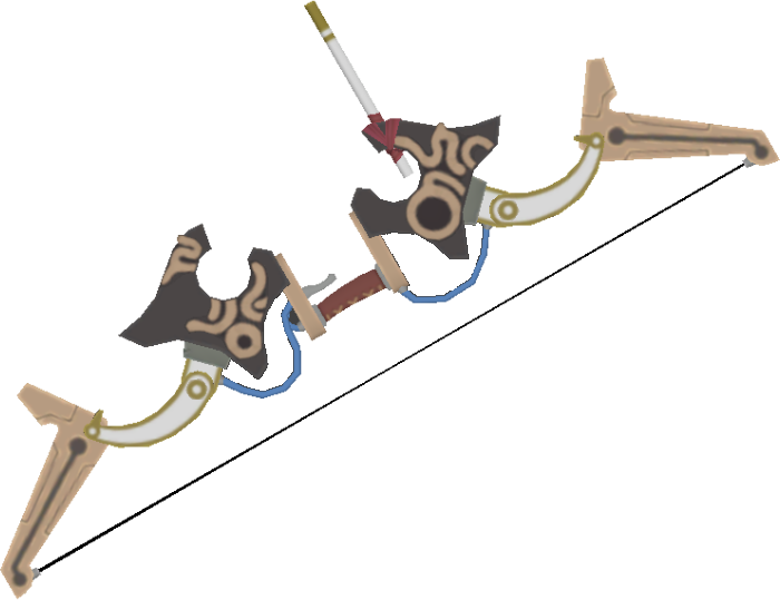 File:BotW Ancient Bow Model.png