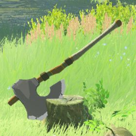 File:BotW Hyrule Compendium Woodcutter's Axe.png