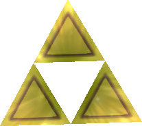 Triforce model from Twilight Princess HD