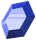 Blue Rupee sprite from The Wind Waker HD