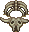 A Skeleton in the future Desert from Cadence of Hyrule