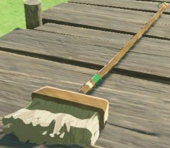 File:BotW Wooden Mop Model.png