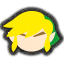 Toon Link Stock icon from Super Smash Bros. Ultimate