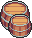 A pair of Barrels from Cadence of Hyrule