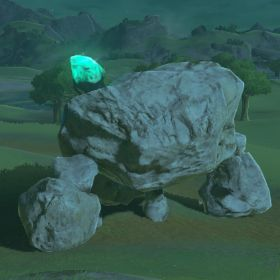 File:BotW Hyrule Compendium Stone Talus (Luminous).png