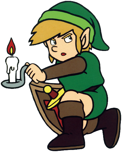 File:TLoZ Link Red Candle Artwork.png
