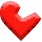 Icon of three Pieces of Heart assembled in the Gear Screen from Ocarina of Time 3D