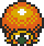 An orange Octoballoon that appears in the Palace of the Four Sword