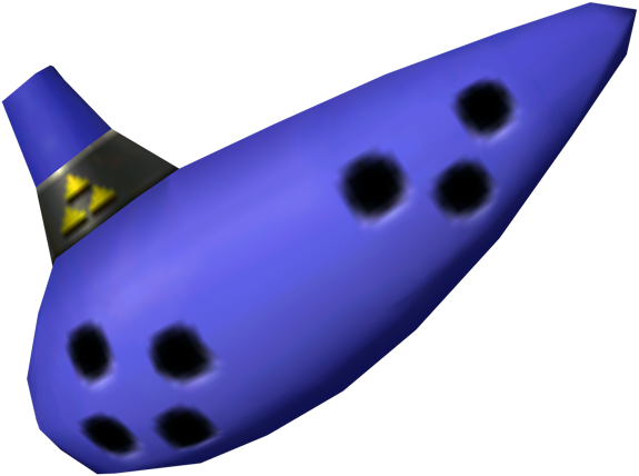 File:OoT3D Ocarina of Time Model.png