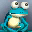 MM3D Cyan Frog Icon.png