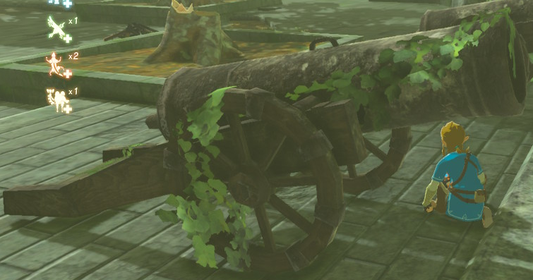 File:BotW Cannon Model.png