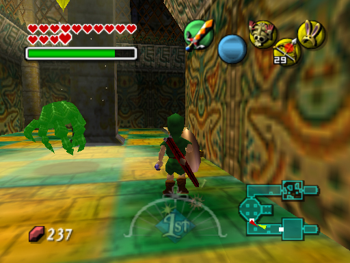 File:MM Link Facing Floormaster.jpg - Zelda Wiki