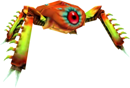 File:OoT3D Red Tektite Model.png