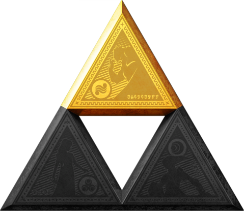 File:TLoZ Series Triforce of Power Artwork.png