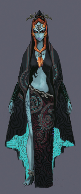 File:TP Twili Midna Concept Art.png - Zelda Wiki