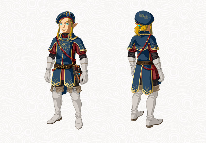 File:BotW Royal Guard Set Concept Artwork.png - Zelda Wiki