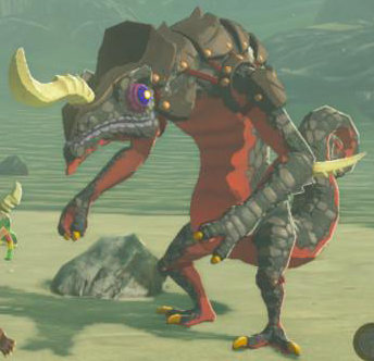 File:BotW Black Lizalfos Model.png - Zelda Wiki