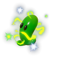 Buzz Blob sprite from Echoes of Wisdom