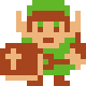 Link costume from Super Mario Maker
