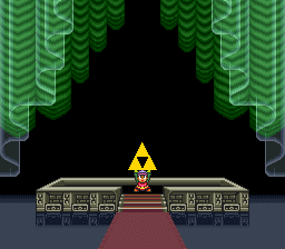 File:ALttP Triforce Credits Scene.png