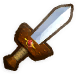 The Kokiri Sword Badge from Hyrule Warriors