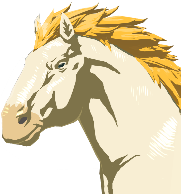 Giant White Stallion Zelda Wiki   TotK Giant White Stallion Icon 