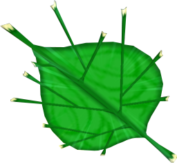 File:TWW Deku Leaf Model.png