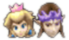 This sticker is only usable by Peach and Zelda