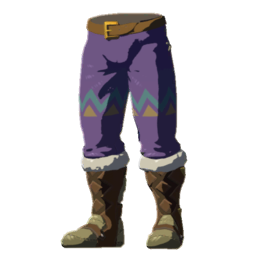 File:TotK Snowquill Trousers Purple Icon.png
