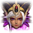 Cia Mini Map icon while being consumed by darkness from Hyrule Warriors: Definitive Edition
