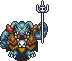 Ganon with the Trident in A Link to the Past
