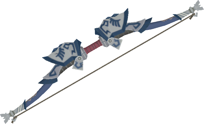 File:BotW Knight's Bow Model.png
