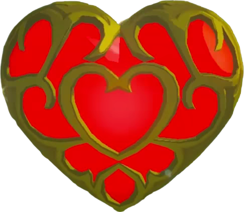 File:BotW Heart Container Model.png