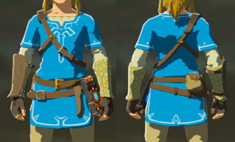 File:BotW Link Wearing Champion's Tunic.jpg - Zelda Wiki