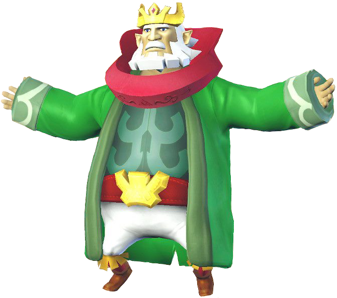 File:HWDE King Daphnes Standard Outfit (Wind Waker) Model.png
