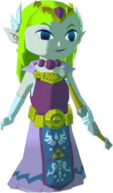 File:TWW Princess Zelda Hero's Bow Model.png