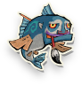 Fishman sprite from The Wind Waker HD