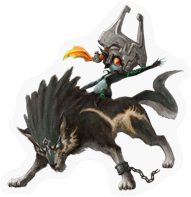 File:SSBB Midna & Wolf Link Sticker Icon.png