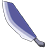 An unused icon of a Machete from The Wind Waker