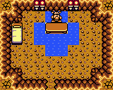 Cave at Toronbo Shores screenshot from Link's Awakening DX