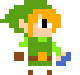 Toon Link costume from Super Mario Maker