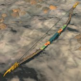 File:TotK Hyrule Compendium Demon King's Bow.png